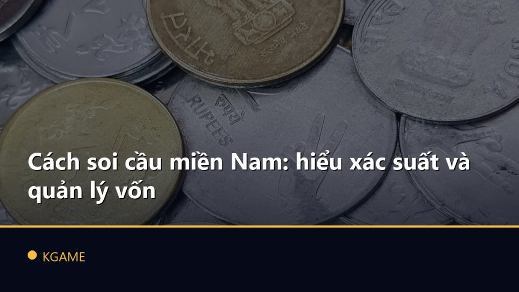 Cách soi cầu miền Nam: hiểu xác suất và quản lý vốn